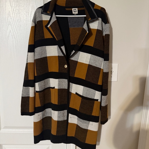 Anne Klein Cardigan XL -GUARANTEE TO SHIP IN 48 HRS. Or get 50% refund - Picture 1 of 4